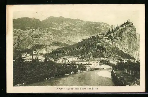 AK Arco, Veduta dal Ponte sul Sarca