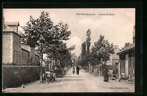 AK Rignac, Avenue de Rodez