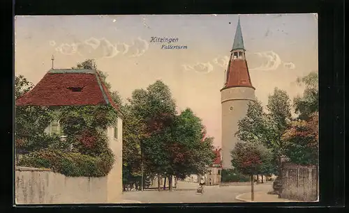 AK Kitzingen, Blick auf den Falterturm