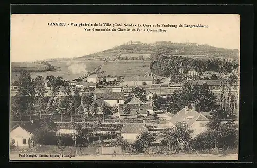 AK Langres, Vue générale de la Ville