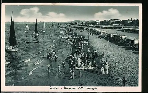 AK Riccione, Panorama della Spiaggia