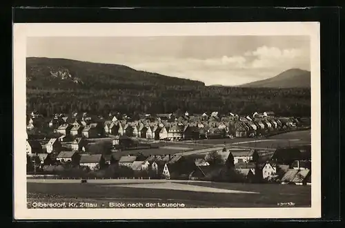 AK Olbersdorf, Blick nach der Lausche