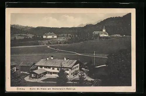 AK Elmau, Bahn St. Klais am Wetterstein-Gebirge