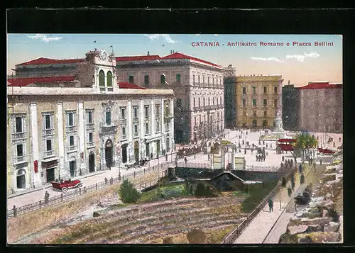 AK Catania, Anfiteatro Romano e Piazza Bellini