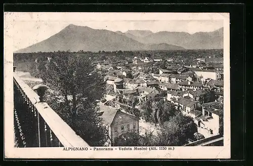 AK Alpignano, Panorama, Veduta Musiné