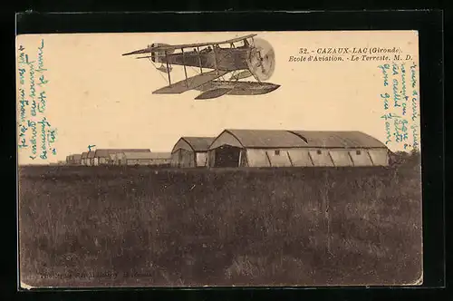 AK Cazaux-Lac, Ecole d`Aviation