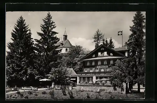 AK Flüeli-Ranft, Kur- und Gasthaus Flüeli