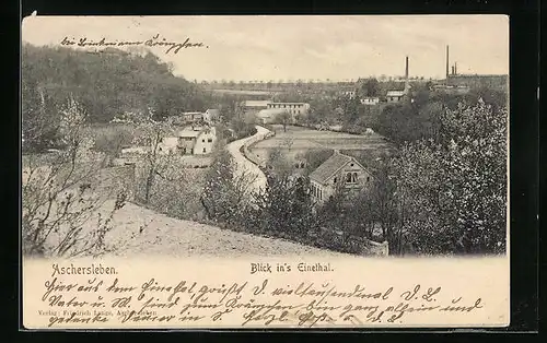 AK Aschersleben, Blick ins Einethal