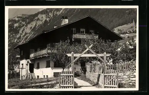 AK Matrei in T., Hotel Haus Sonnblick von Mena Egger