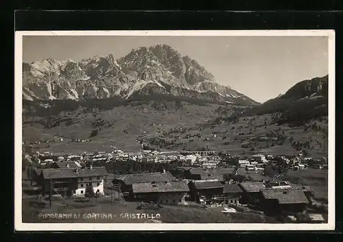 AK Cortina, Panorama e Monte Cristallo