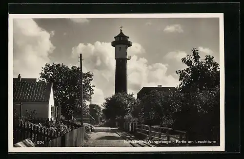 AK Wangerooge, Partie am Leuchtturm