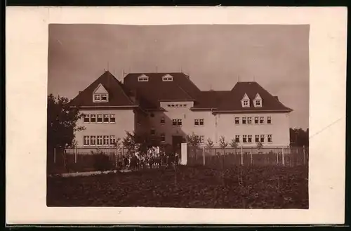 Fotografie Brück & Sohn Meissen, Ansicht Coswig, Blick auf das Jugendheim Wettinstift