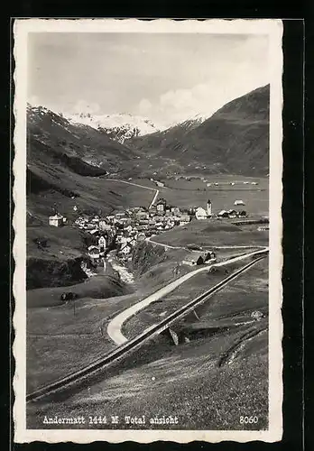 AK Andermatt, Totalansicht