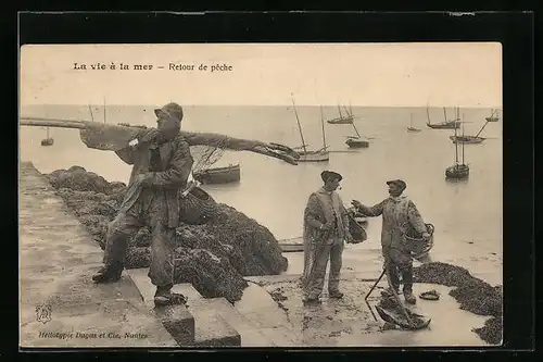 AK La vie a la mer, Retour de peche