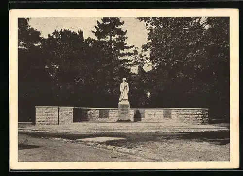 AK Gondelsheim, Gefallenen-Denkmal