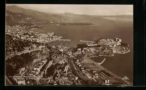 AK Monte-Carlo, Cap Martin et Frontière Italienne