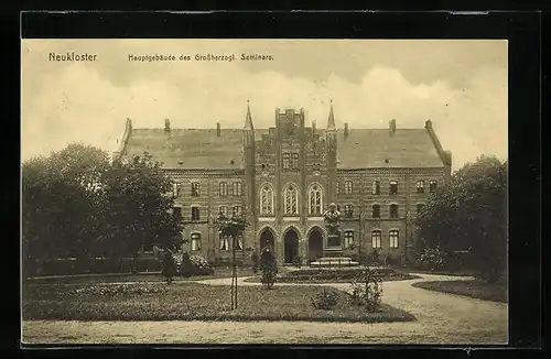 AK Neukloster, Hauptgebäude des Grossherzogl. Seminars