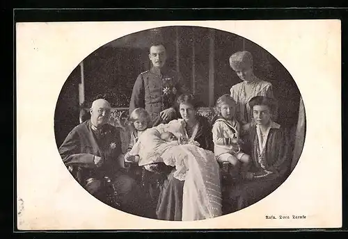 AK Herzog von Cumberland mit Familie