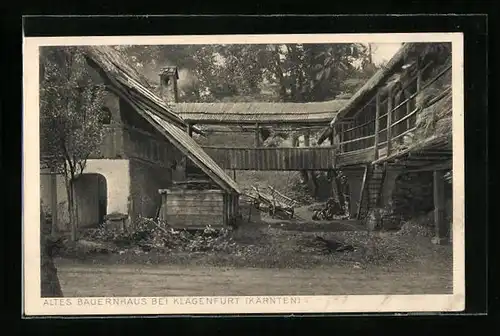 AK Klagenfurt, Altes Bauernhaus