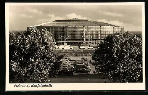 AK Dortmund, Blick zur Westfalenhalle