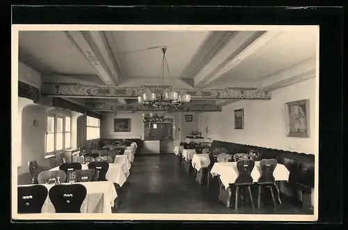 AK Bad Köstritz, Sanatorium, Speisesaal ohne Ofen