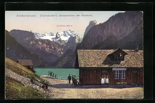 AK Gosau, Tiefenbachers Restaurant am Gosausee