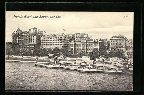 AK London, Hotels Cecil and Savoy