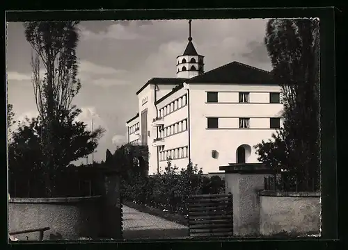 AK Schaan, Institut St. Elisabeth mit Garteneingang