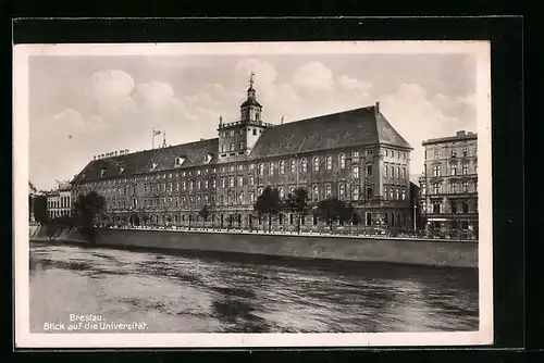 AK Breslau, Blick aud die Universität