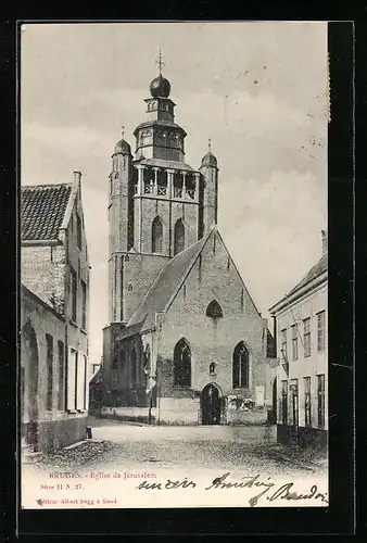 AK Bruges, Eglise de Jerusalem