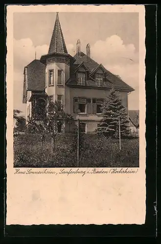 AK Laufenburg i. Baden, Hotel Haus Sonnenheim