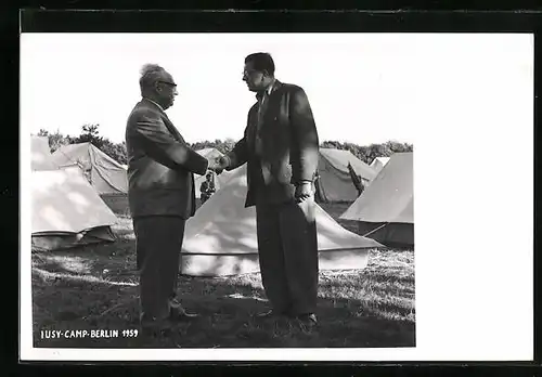 AK Berlin, Zeltlager beim IUSY-Camp 1959