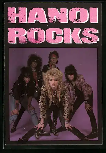 AK Musiker der Band Hanoi Rocks