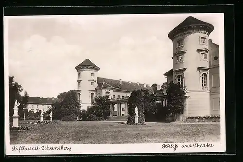 AK Rheinsberg, Schloss und Theater