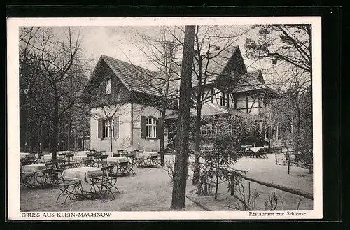 AK Klein-Machnow, Restaurant zur Schleuse