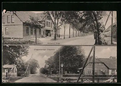 AK Ahlhorn, Gasthaus Ahlhorner Krug, Cloppenburger Chaussee