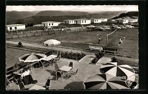 AK Kröv a. d. Mosel, Feriendorf Mont-Royal Blick von der Terrasse