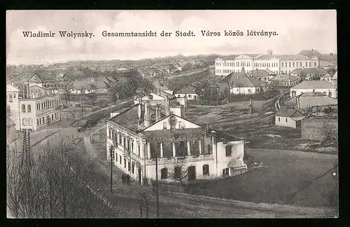 AK Wladimir Wolinsky, Gesamtansicht der Stadt