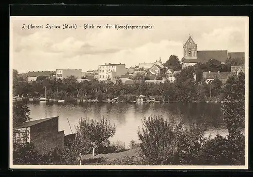 AK Lychen / Mark, Blick von der Kienofenpromenade