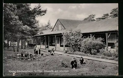 AK Zinnowitz / Usedom, Kinder-Erholungsheim St. Otto