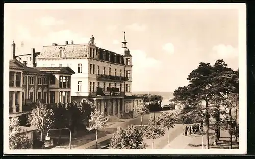 AK Zinnowitz / Ostseebad, FDGB-Ferienheim Glück auf