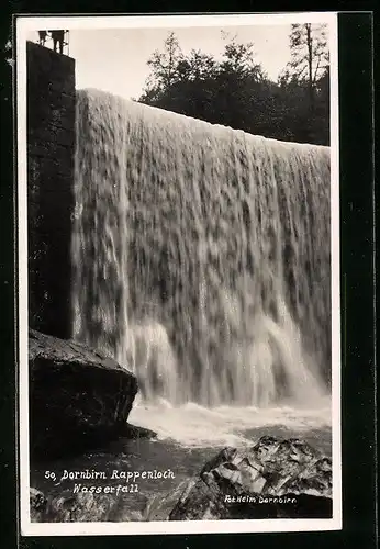 AK Dornbirn, Wasserfall am Rappenloch