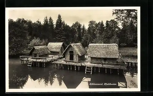 AK Schönenwerd, Pfahlbauten auf dem Wasser