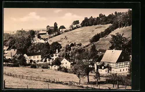 AK Arnsfeld /Erzgeb., Teilansicht vom Ort