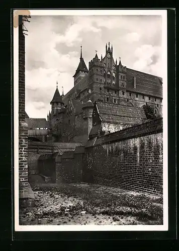 AK Marienburg, Hochschloss, Kapitelsaalgiebel