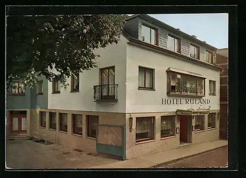 AK Altenahr /Ahrtal, Sicht auf das Hotel Ruland mit Restaurant