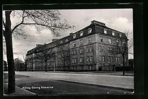 AK Dresden-Neustadt, König Georg Kaserne