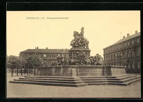 AK Bayreuth, Markgrafenbrunnen