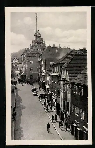 AK Pössneck / Thür., Krautgasse