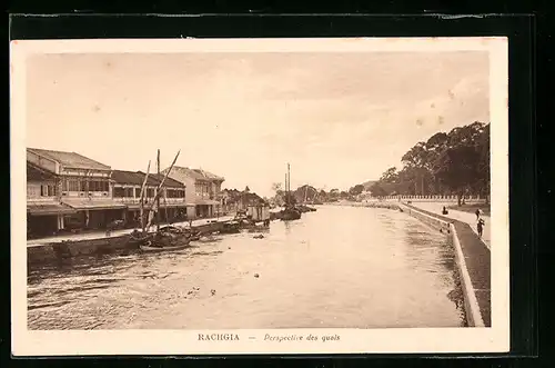 AK Rachgia, Perspective des quais